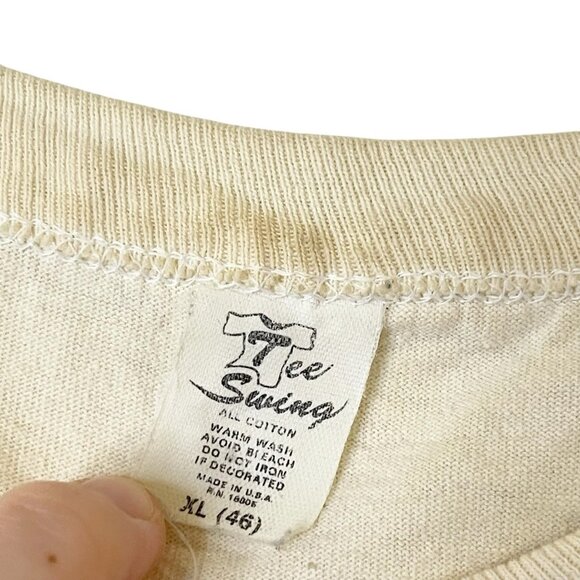 Vintage 90s 1991 Chameleon Thermoreactive‎ Southwestern Print Single Stitch Tee - Picture 5 of 6